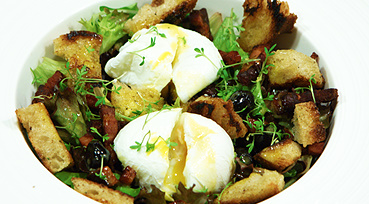 Salade Lyonnaise - også for mænd