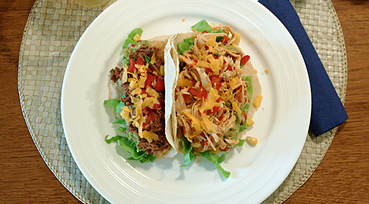 Mexicansk middag - rigtig Taco-dinner