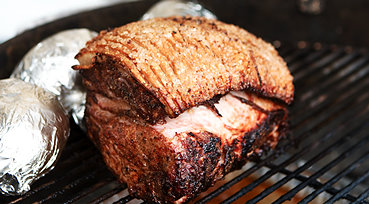 Grillet flæskesteg