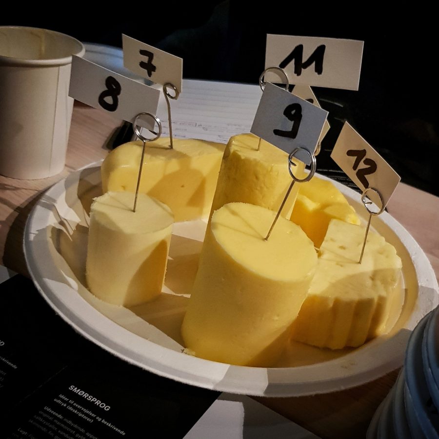 Smør i mange former og farver
